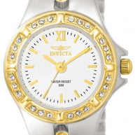 Invicta Women's 0133 Wildflower Quartz 3 Hand White Dial Watch