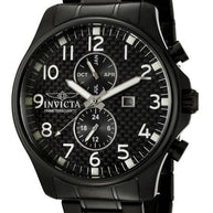 Invicta 0383 Specialty Quartz Chronograph Black Dial Watch
