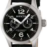 Invicta Men's 0764 I-Force Quartz Multifunction Black Dial Watch