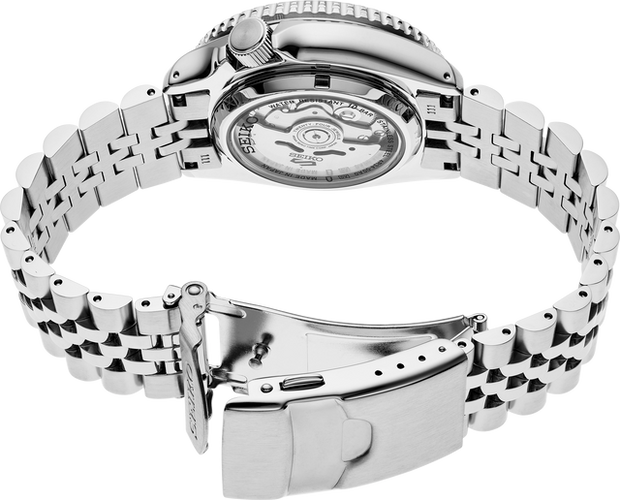 Seiko 5 SSK001 - Sports Automatic GMT Watch with Black Dial