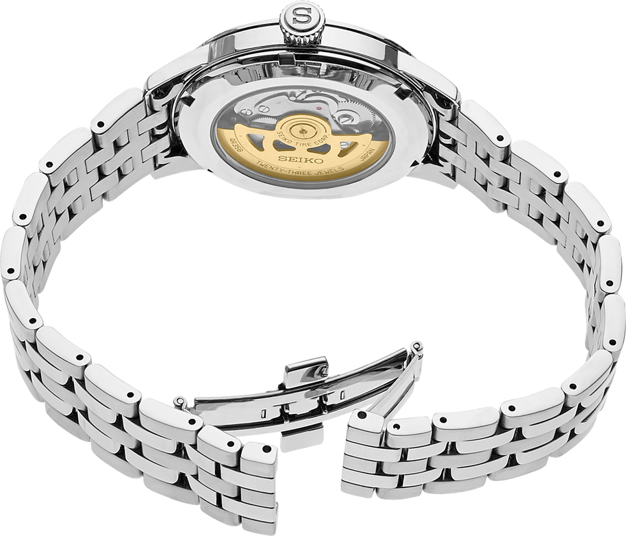 SRPB77 Seiko Presage Automatic Silver-Tone Men’s Watch