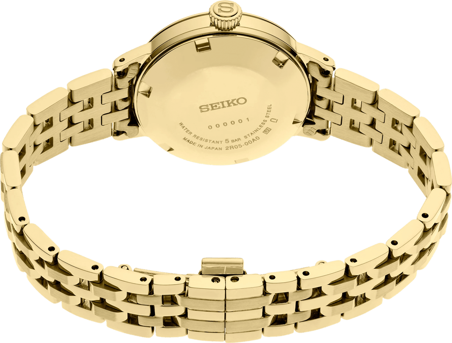 Seiko SRE018 Presage Cocktail Time Diamond Dial Automatic Ladies Watch