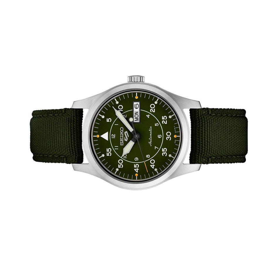 Seiko 5 SRPH29 Sports Automatic Green Dial Watch
