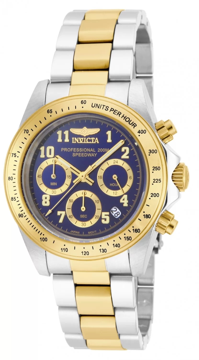 Invicta Men's 17028 Speedway  Quartz Chronograph Blue Dial Watch