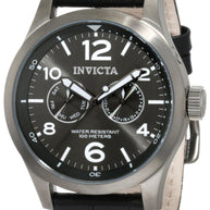 Invicta Men's 10492 I-Force Quartz Multifunction Charcoal Dial Watch