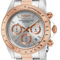 Invicta Men's 17030 Speedway Quartz Chronograph Silver Dial Watch