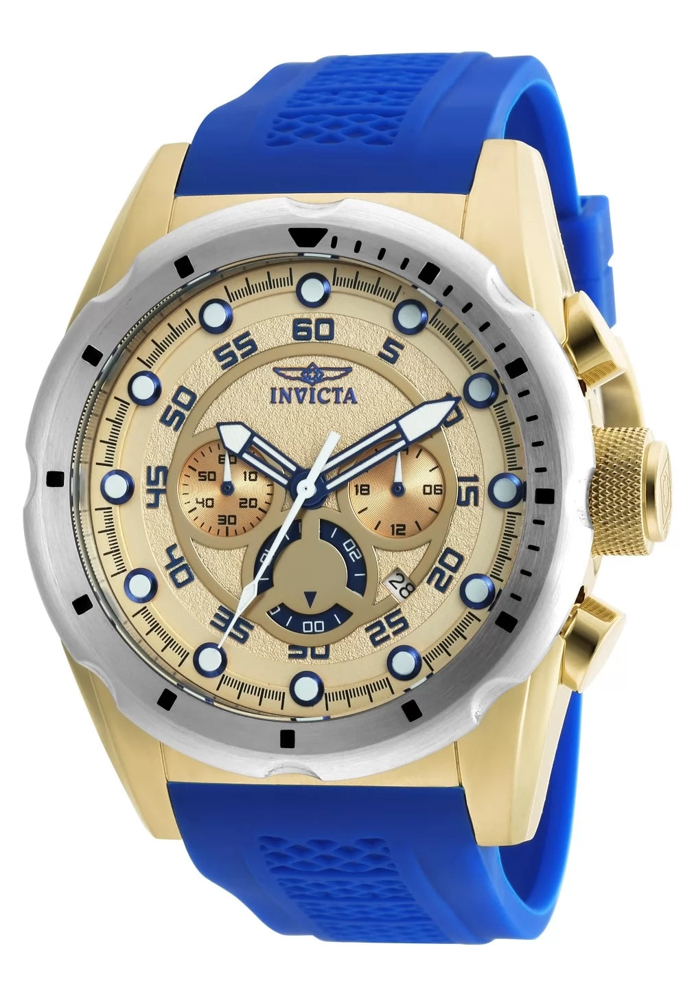 Invicta Men's 20307 Speedway Quartz Chronograph Gold Dial Watch
