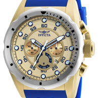 Invicta Men's 20307 Speedway Quartz Chronograph Gold Dial Watch