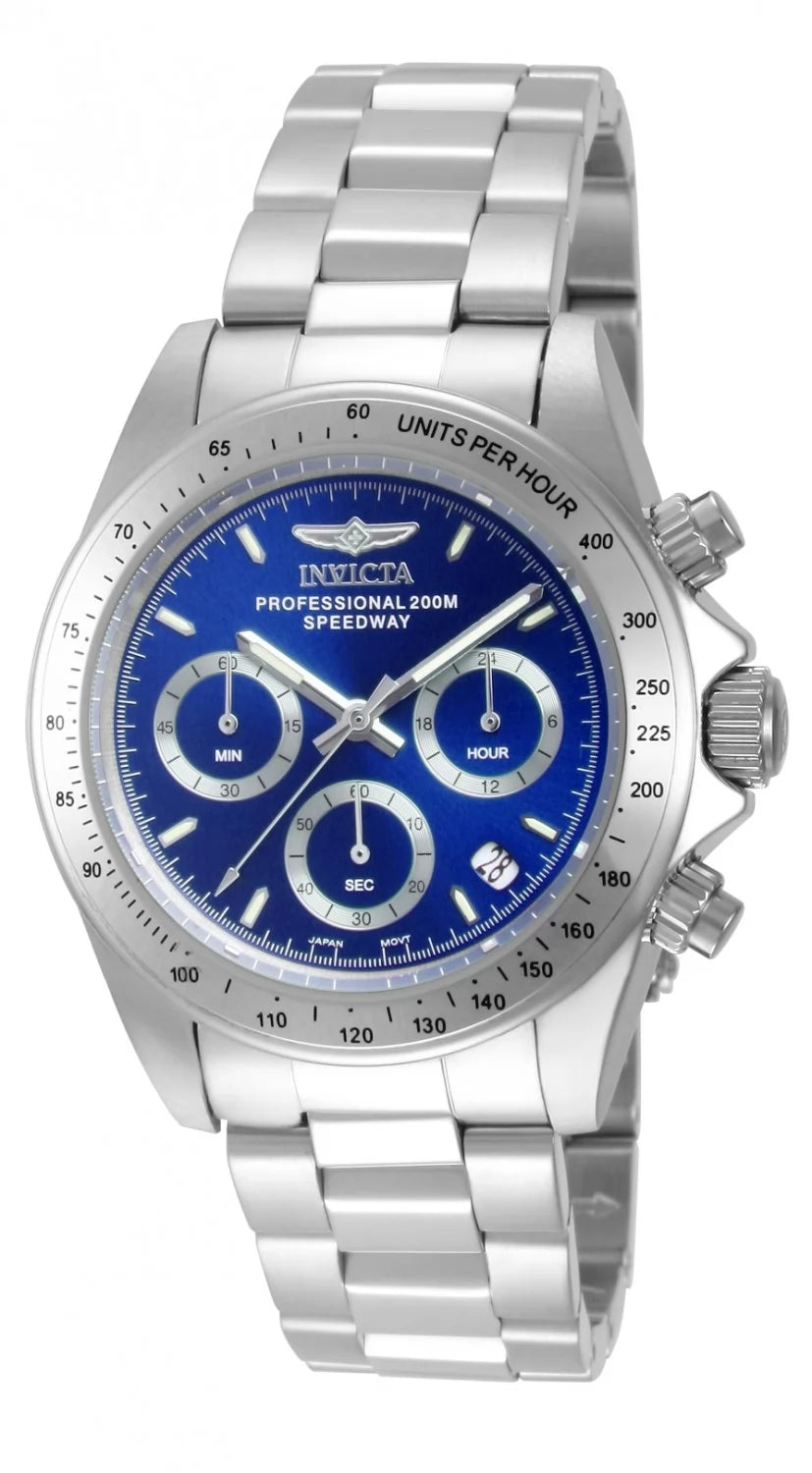 Invicta Men's 14382 Speedway Quartz Chronograph Blue Dial Watch