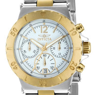 Invicta Women's 14855 Specialty Quartz Chronograph White Dial Watch