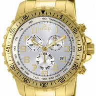 Invicta Men's 11369 Specialty Quartz Chronograph Silver Dial Watch