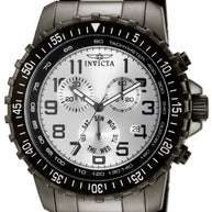Invicta Men's 11370 Specialty Quartz Chronograph Silver Dial Watch