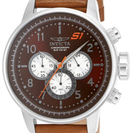 Invicta Men's 16015 S1 Rally Quartz Multifunction Brown Dial Watch