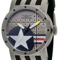 Invicta Men's 11647 DNA Quartz 3 Hand Silver Dial Watch