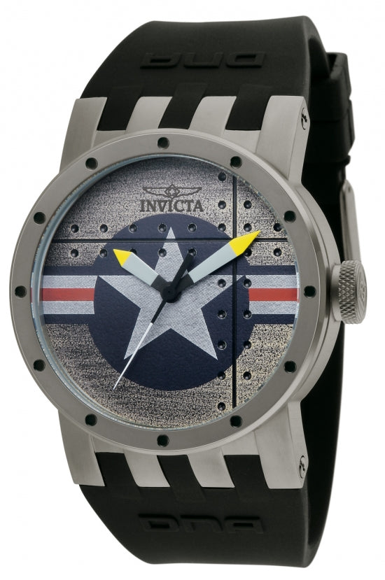 Invicta Men's 11649 DNA Quartz 3 Hand Silver Dial