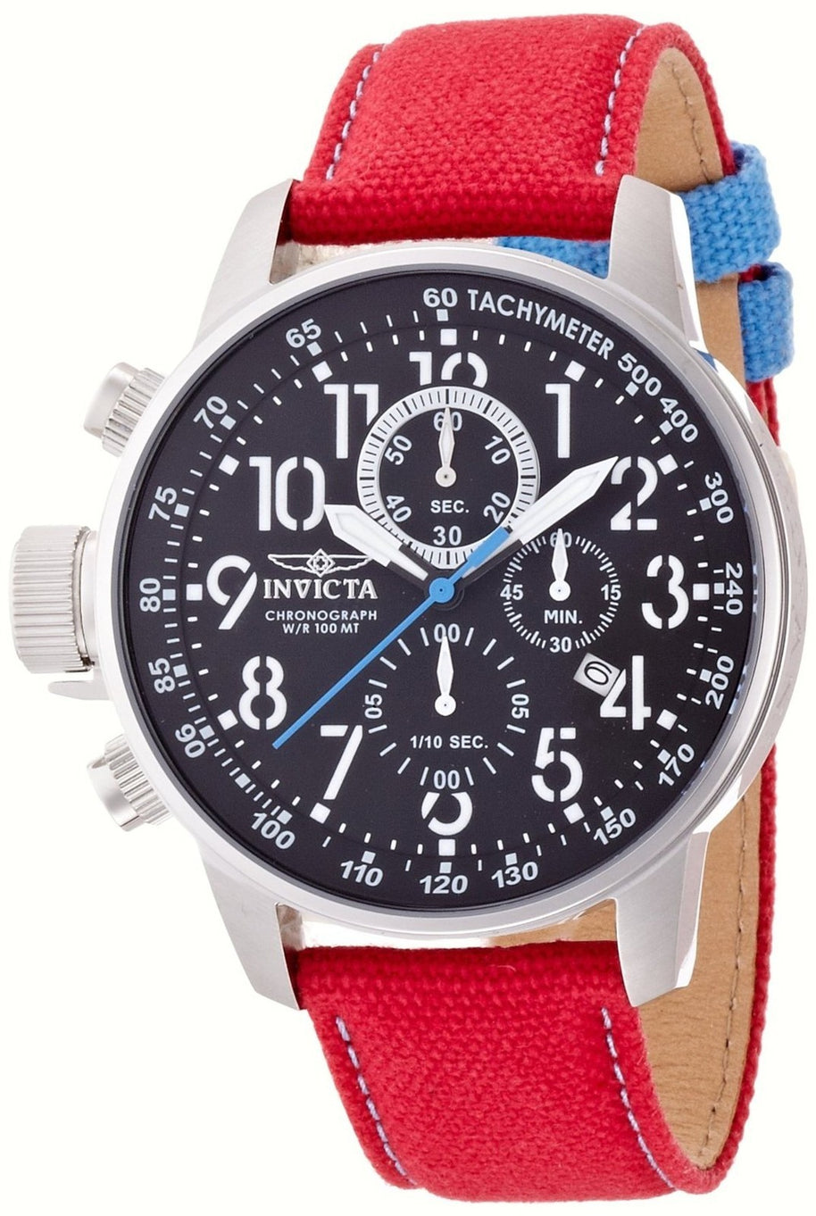 Invicta Men's 12070 I-Force Quartz Chronograph Black Dial Watch