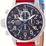 Invicta Men's 12070 I-Force Quartz Chronograph Black Dial Watch