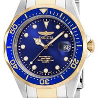Invicta Men's 17050 Pro Diver Quartz 3 Hand Blue Dial Watch
