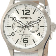 Invicta Men's 12170 Specialty Quartz 3 Hand Silver Dial Watch