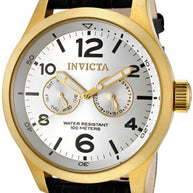 Invicta Men's 12172 Specialty Quartz 3 Hand Silver Dial Watch