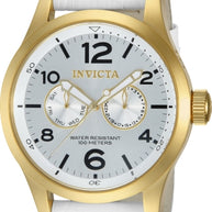 Invicta Men's 12174 Specialty Quartz 3 Hand Silver Dial Watch