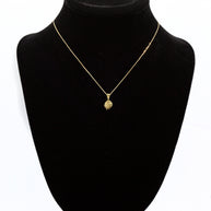 Gold Native American Apache 3D Charm Necklace (Available in Yellow/Rose/White Gold)