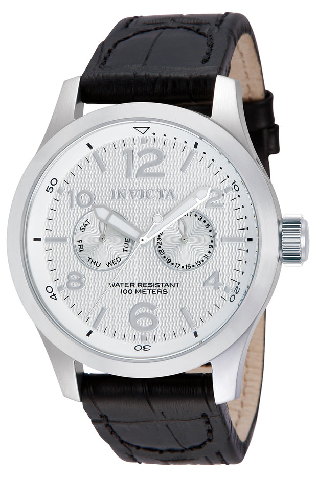 Invicta Men's 13008 I-Force Quartz Multifunction Silver Dial Watch