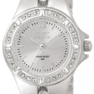 Invicta Women's 0132 Wildflower Quartz 3 Hand Silver Dial Watch