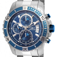 Invicta Men's 22413 Pro Diver Quartz Multifunction Blue Dial Watch