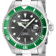 Invicta Men's 22021 Pro Diver Quartz 3 Hand Grey Dial Watch