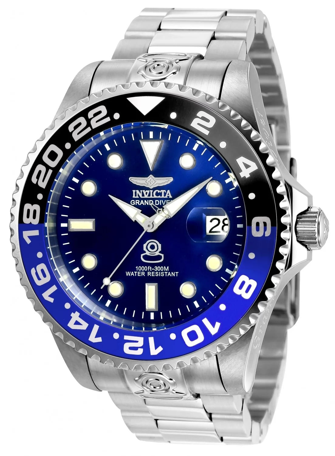 Invicta Women's 21865 Pro Diver Automatic 3 Hand Blue Dial Watch