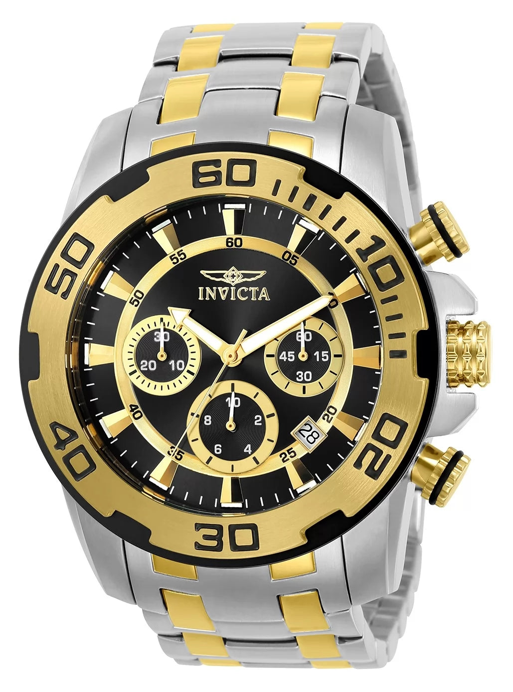 Invicta Men's 22322 Pro Diver Quartz Chronograph Black Dial Watch