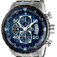 Invicta Women's 22970 Aviator Quartz Multifunction Blue Dial Watch