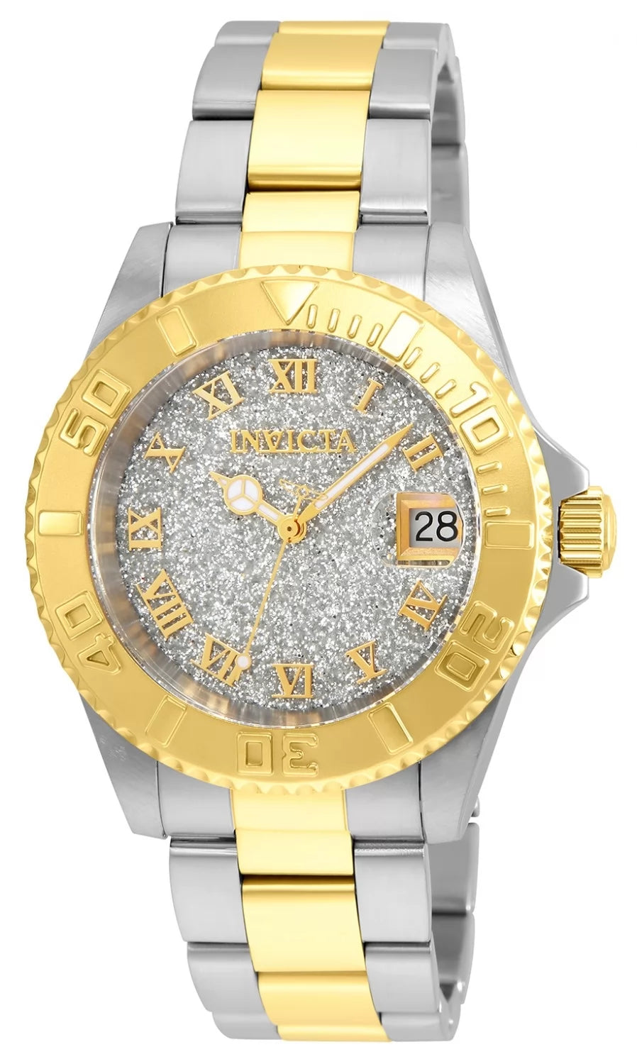 Invicta Women's 22709 Angel Quartz 3 Hand Silver Dial Watch