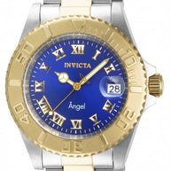 Invicta Women's 14363 Angel Quartz 3 Hand Blue Dial Watch