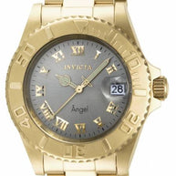 Invicta Women's 14366 Angel Quartz 3 Hand Light Grey Dial Watch