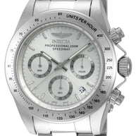 Invicta Men's 14381 Speedway Quartz Chronograph Silver Dial Watch