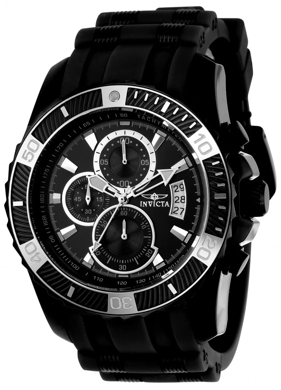 Invicta Men's 22433 Pro Diver Quartz Multifunction Black Dial Watch
