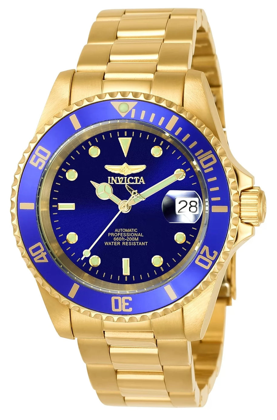 Invicta Men's 8930OB Pro Diver Automatic 3 Hand Blue Dial Watch