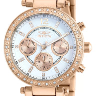 Invicta Women's 21558 Angel Quartz Chronograph White Dial Watch