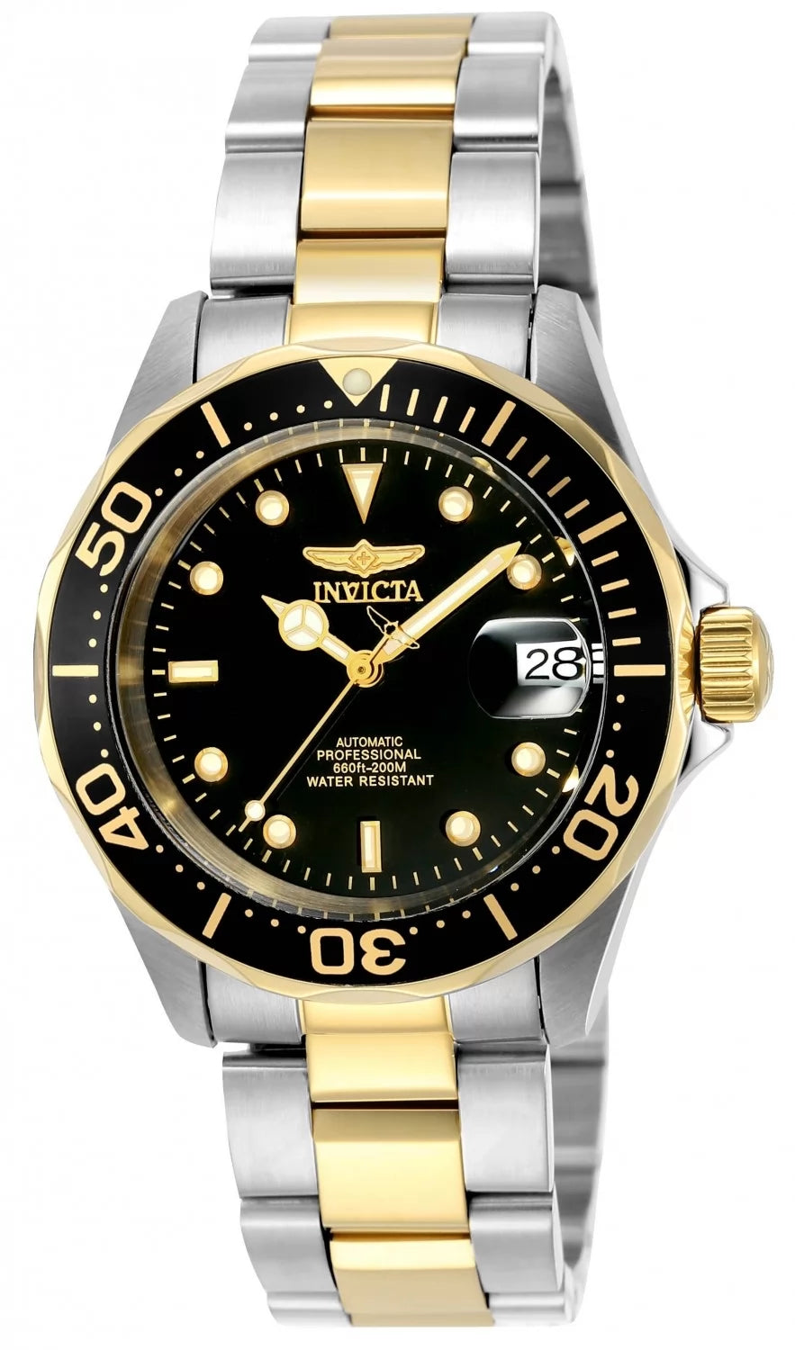 Invicta Men's 8927 Pro Diver Automatic 3 Hand Black Dial Watch