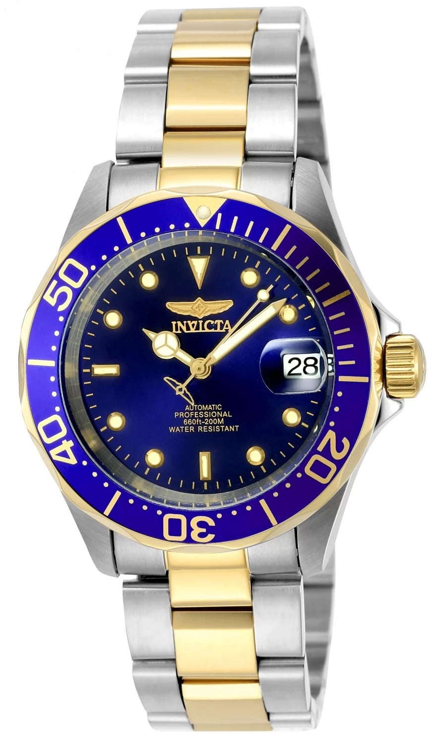 Invicta Men's 8928 Pro Diver Automatic 3 Hand Blue Dial Watch.