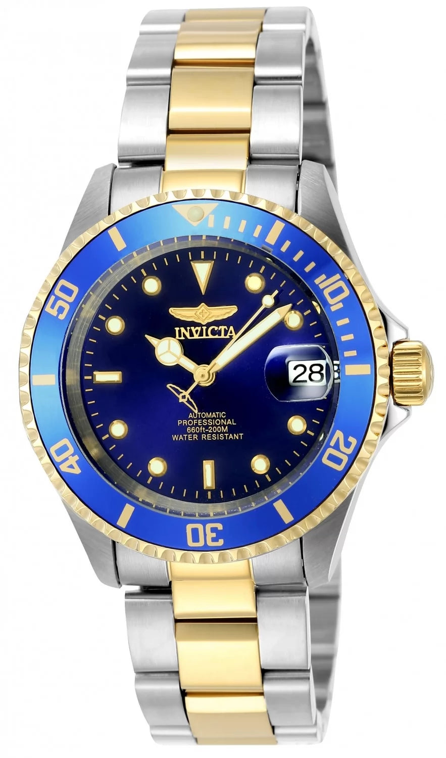 Invicta Men's 8928OB Pro Diver Automatic 3 Hand Blue Dial Watch