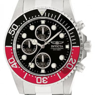 Invicta Men's 1770 Pro Diver Quartz Multifunction Black Dial Watch