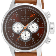 Invicta Men's 16015 S1 Rally Quartz Multifunction Brown Dial Watch