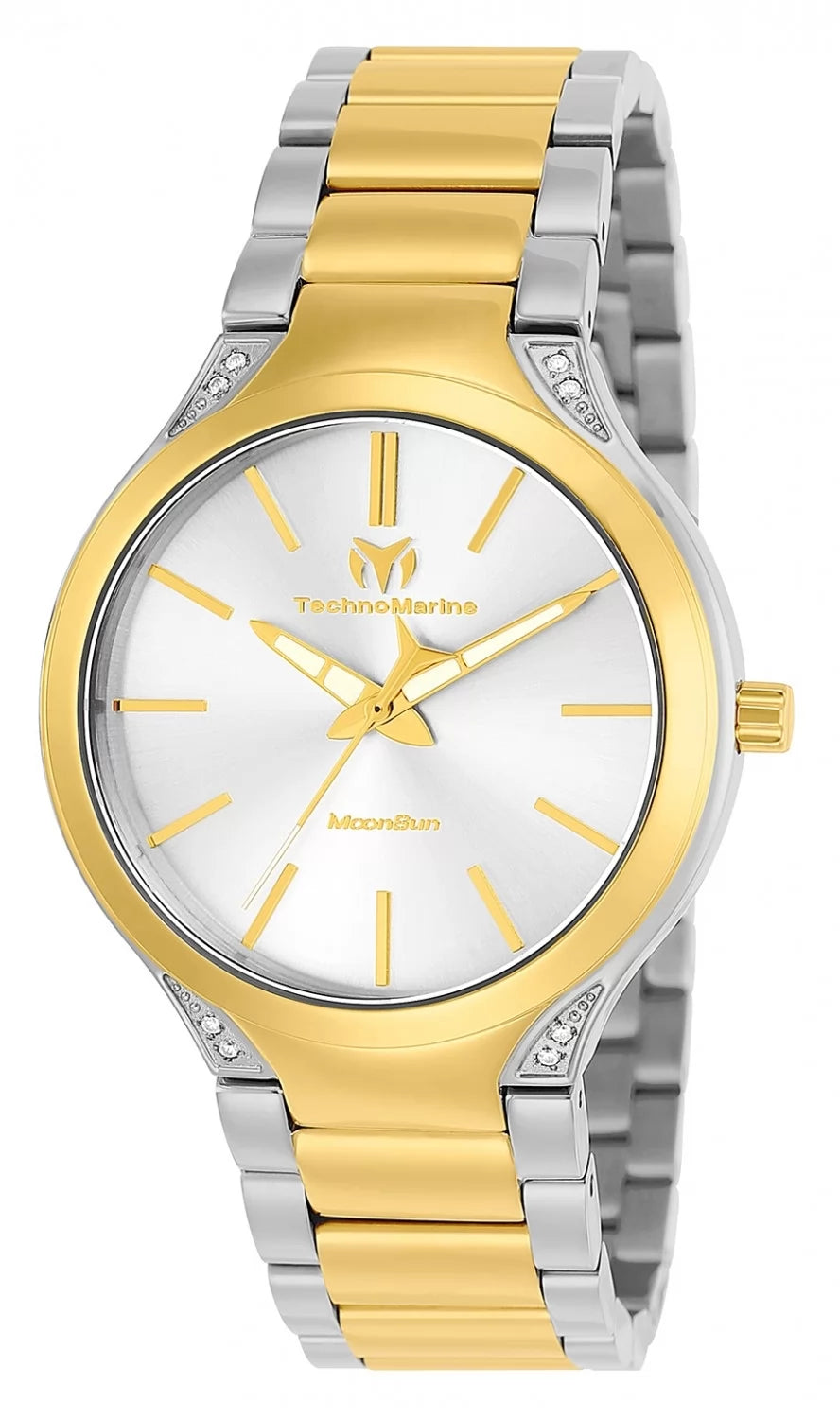 Technomarine Women's TM-11703 MoonSun Quartz Silver Dial Watch