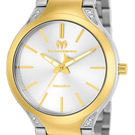 Technomarine Women's TM-11703 MoonSun Quartz Silver Dial Watch