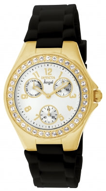 Invicta Women's 1643 Angel Quartz Multifunction White Dial Watch