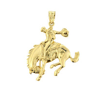 Gold Rooster Pendant (Available In Yellow/Rose/White Gold) (Copy)