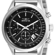 Invicta Men's 24208 Speedway Quartz Chronograph Black Dial Watch